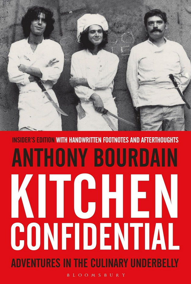 Kitchen Confidential and the 7 best chef books of all time